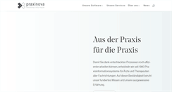 Desktop Screenshot of praxinova.ch